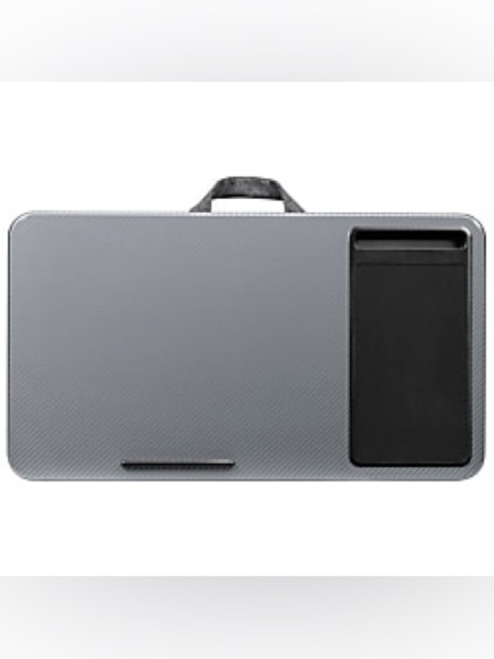 NEW Lapgear Home Office Lap Desk - Silver Carbon